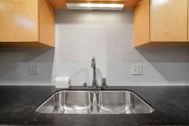 NEW ceramic glazed tile backsplash in honed stacked white | Image 16