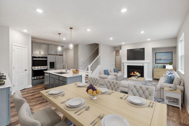 Imagine entertaining here! Model photo. Options and colors will vary. | Image 8