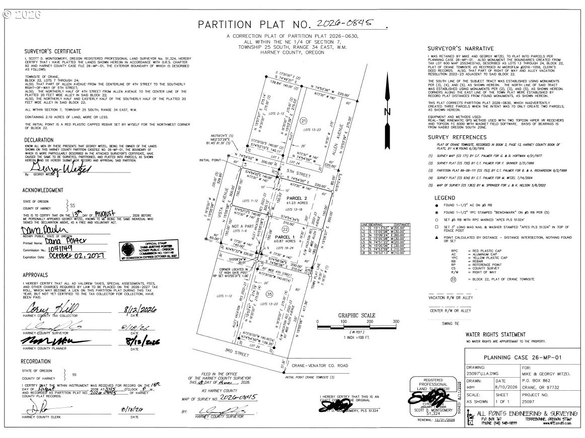 Land in Crane