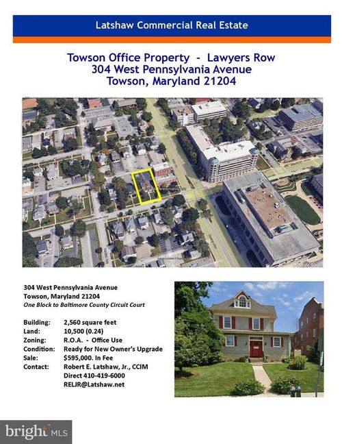 304 W Pennsylvania Ave, TOWSON, MD, 21204-4424 | Card Image