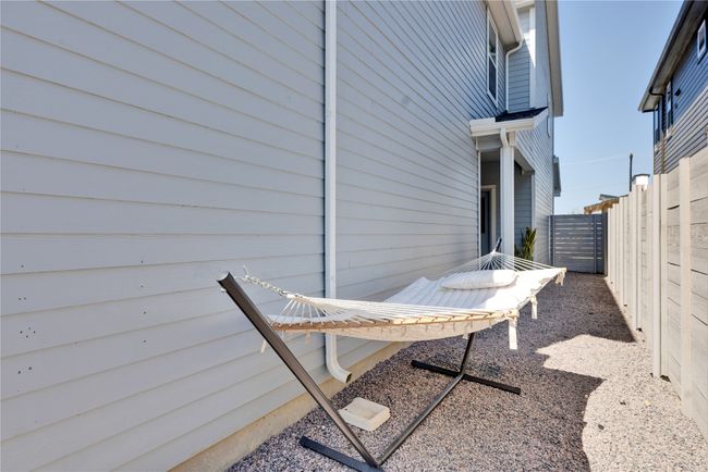 View of patio with fence | Image 25