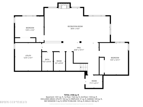 17201 Yellowstone Dr, Eagle River, AK, 99577-9016 | Card Image