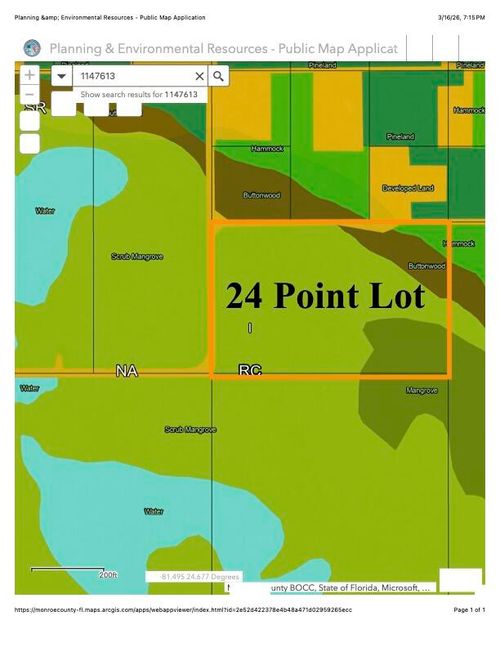 0 Disturbed Pine Rd, Summerland Key, FL, 33042 | Card Image