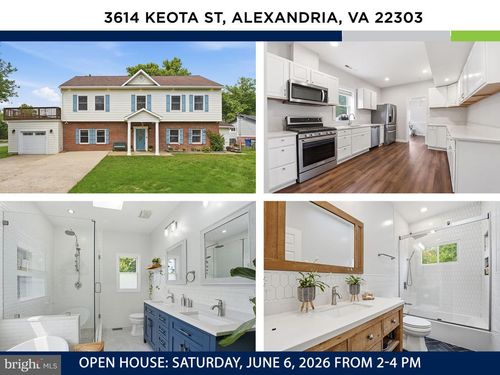3614 Keota St, ALEXANDRIA, VA, 22303-1143 | Card Image