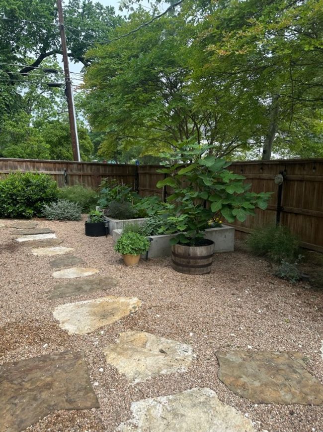 View of yard featuring a fenced backyard | Image 25