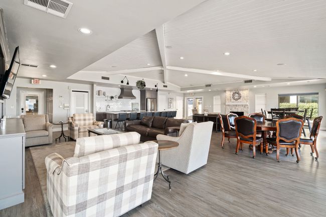 Huge clubhouse with kitchen and plenty of seating. | Image 4
