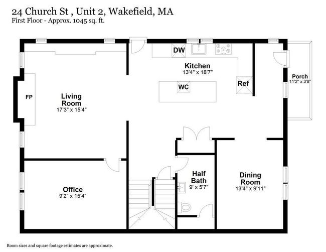 2 - 24 Church St, House attached with 4 bedrooms, 4 bathrooms and 2 parking in Wakefield MA | Image 31