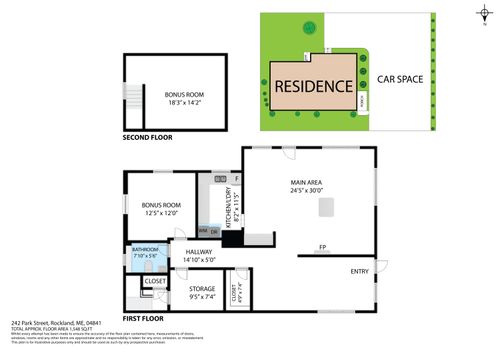 242 Park Street, Rockland, ME, 04841 | Card Image
