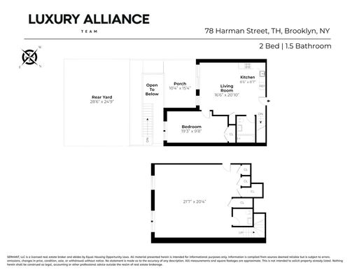 twnhs-78 Harman Street, New York City, NY, 11221 | Card Image