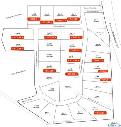 LOT 11 Southern Pines, Home with 0 bedrooms, 0 bathrooms and null parking in Hallsville TX | Image 1