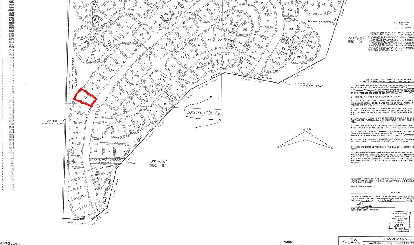 Land in Cherokee Village 3