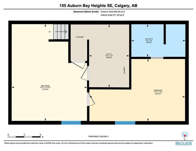 155 Auburn Bay Heights Se, House other with 4 bedrooms, 4 bathrooms and 2 parking in Calgary AB | Image 42