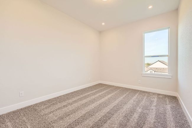 Carpeted empty room with baseboards and recessed lighting | Image 24