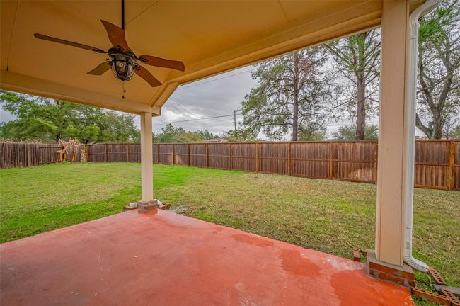 Covered back patio | Image 46