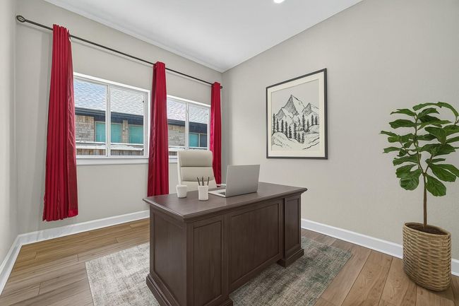 Virtually-Staged Home Office or Game Room | Image 5