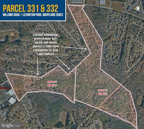 Parcel 331 &amp; 332 Willows Road, LEXINGTON PARK, MD, 20653 | Card Image