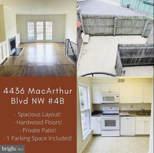 4b-4436 Macarthur Boulevard Nw, WASHINGTON, DC, 20007 | Card Image