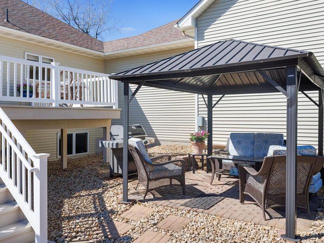 Deck off the kitchen is maintenance Free Decking - 25259 Galaxy Ave Wyoming MN 55092 USA-013-090-014-MLS_Size.jpg | Image 66