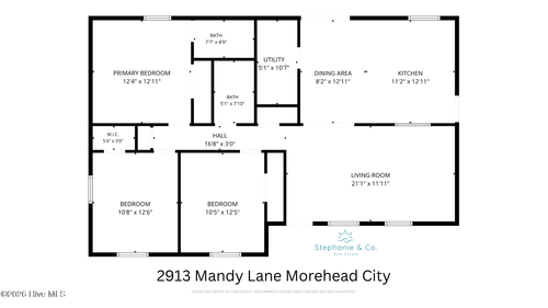 2913 Mandy Ln, Morehead City, NC, 28557-4977 | Card Image