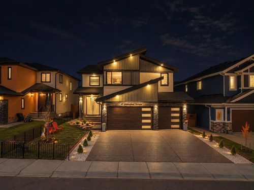 45 Waterford Terr, House with 7 bedrooms, 5 bathrooms and 6 parking in Chestermere AB | Card Image