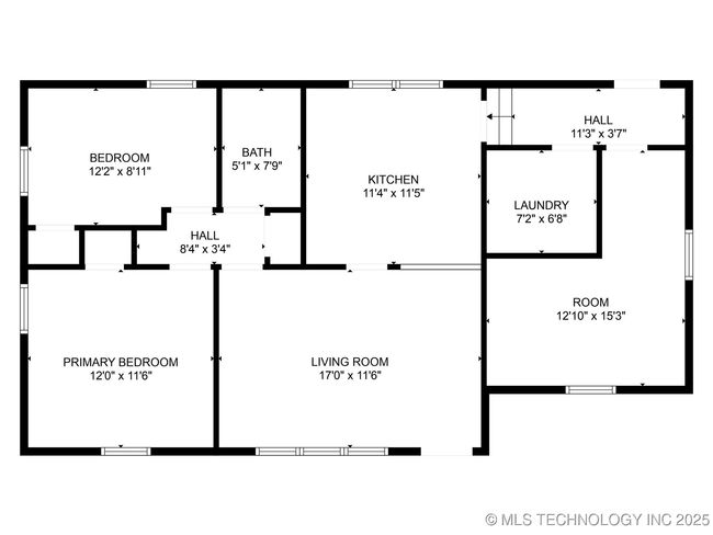 345 N Pine St, House other with 3 bedrooms, 1 bathrooms and null parking in Dewey OK | Image 23