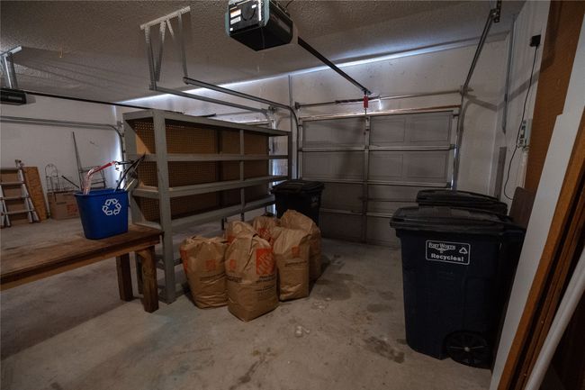 Single garage bay set up for storage | Image 21