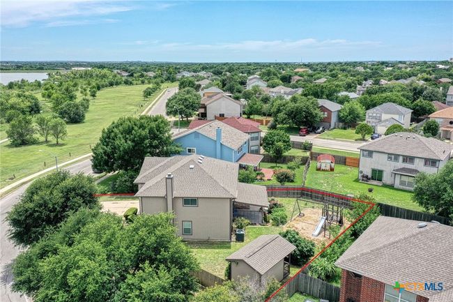 Aerial view showing large backyard | Image 30