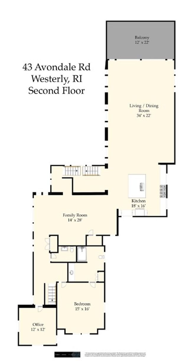 43 Avondale Rd, House other with 5 bedrooms, 5 bathrooms and 11 parking in Westerly RI | Image 47