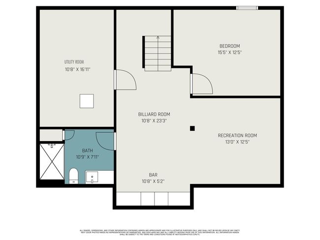 Finished lower level - floor plan | Image 10