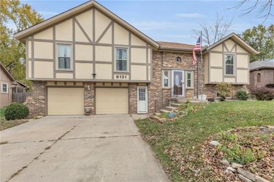 6131 Greenwood Drive, House other with 3 bedrooms, 2 bathrooms and null parking in Shawnee KS | Image 1