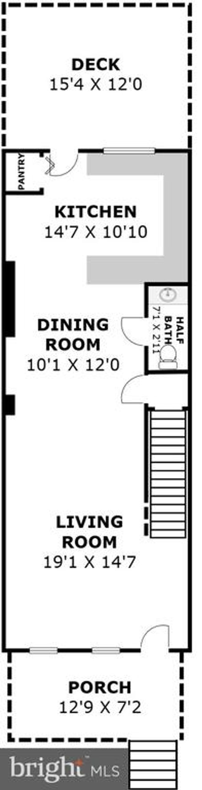 1917 H St Ne, Townhouse with 4 bedrooms, 4 bathrooms and null parking in WASHINGTON DC | Image 4