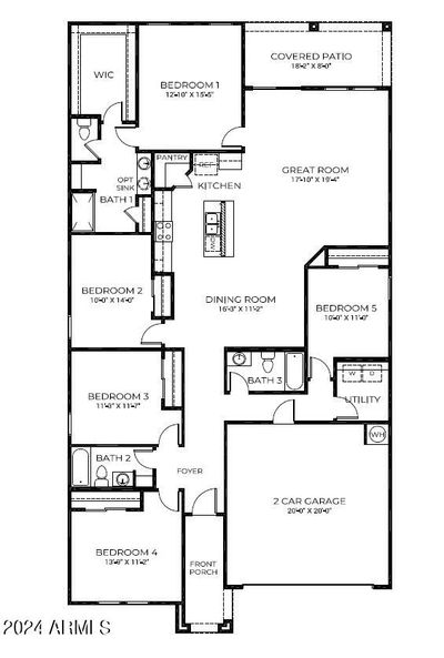 *Saguaro Floor Plan* | Image 3