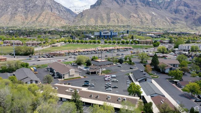 Drone / aerial view featuring a mountain view | Image 13