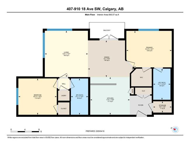 407 - 910 18 Avenue Sw, Condo with 2 bedrooms, 2 bathrooms and 2 parking in Calgary AB | Image 33