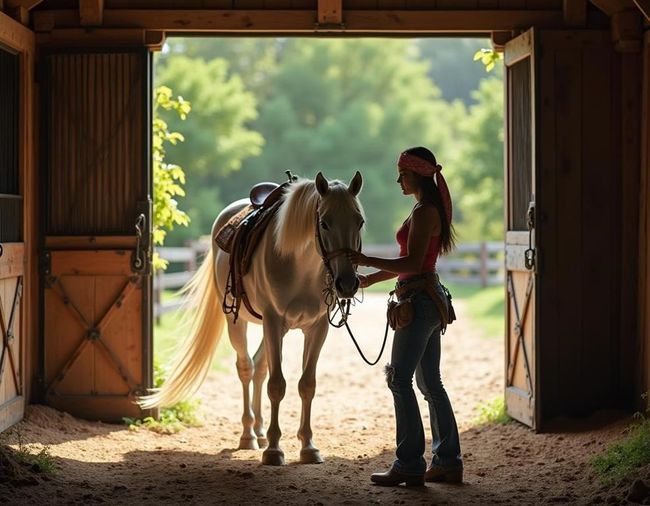 View of horse barn | Image 7