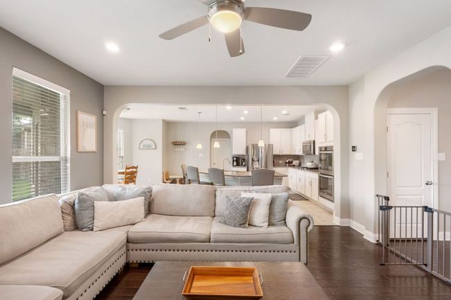 Living room opens up to kitchen | Image 7