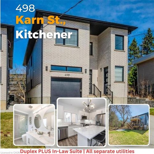 498 Karn St, Kitchener, ON, N2M2C1 | Card Image
