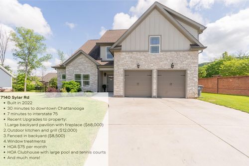 7140 Sylar Rd, Ooltewah, TN, 37363-6273 | Card Image