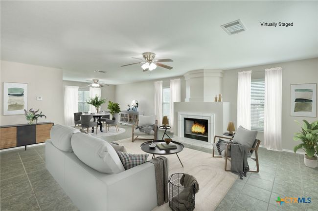 Virtually staged main living area | Image 8