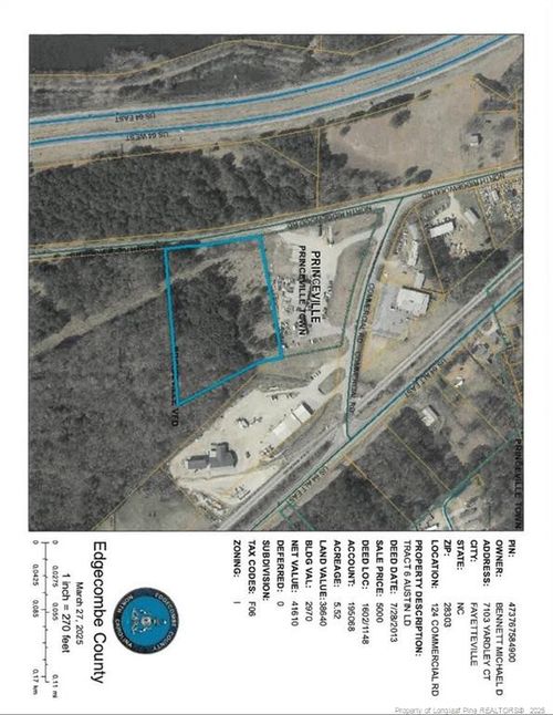 124 Commercial Rd, Princeville, NC, 27886-9728 | Card Image