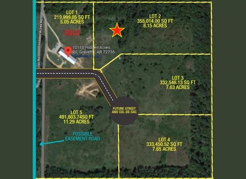 Lot 2 Amelia Ct, Gravette, AR, 72736 | Card Image