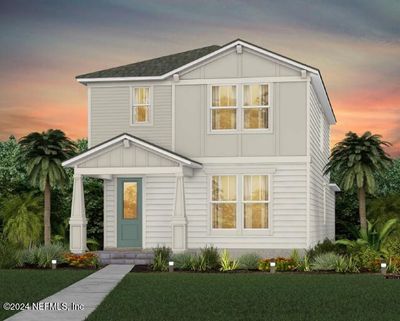 Rendering of home with color scheme shown. | Image 1