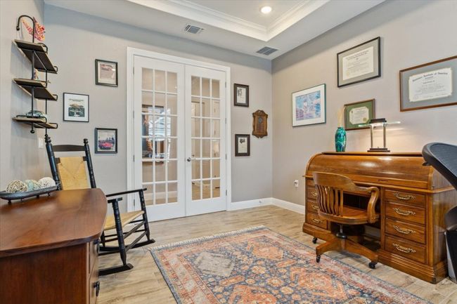 Office (Flex) area with glass french doors | Image 7