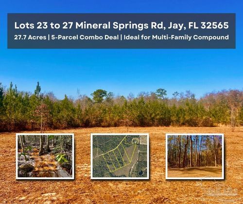 Lots 23 to 27 Mineral Springs Rd, Jay, FL, 32565 | Card Image