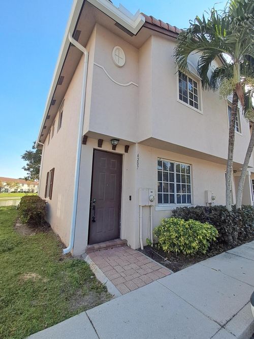4207 Napoli Lake Dr, Riviera Beach, FL, 33410-7506 | Card Image