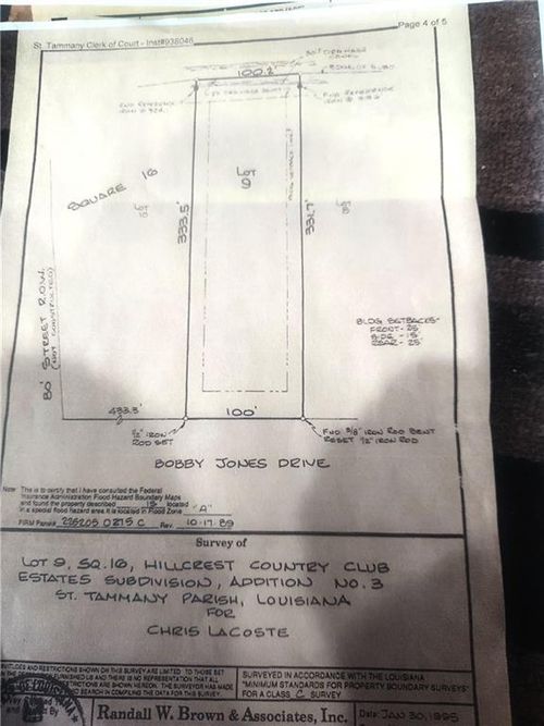 LOT 9-SQ 16 Bobby Jones Drive, Abita Springs, LA, 70420 | Card Image