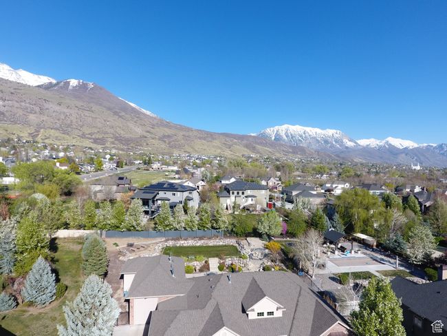 Aerial view with a mountain view and a residential view | Image 72