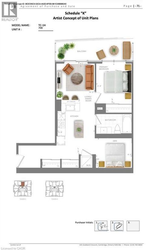 708-25 Wellington St S, Kitchener, ON, N2G0G5 | Card Image