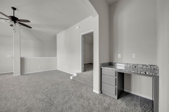 Upstairs Living Room/Game Room with built in desk | Image 36