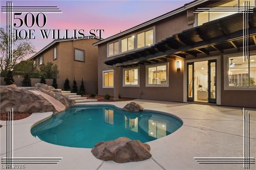 500 Joe Willis St, Las Vegas, NV, 89144-4402 | Card Image